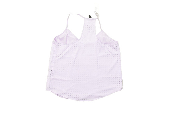 Banana Republic Tops - Banana Republic Women Large Lavender Purple Eyelet Lace V-Neck Racerback Tank To